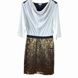 DKYNC Sequin Confetti Skirt Party Dress Sz 8